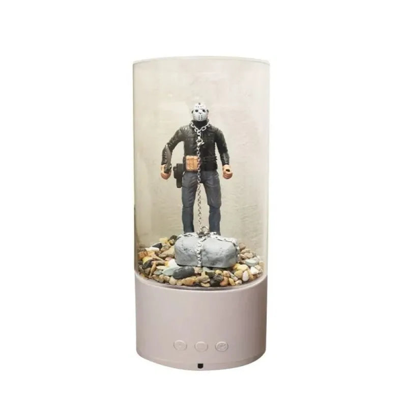 Halloween Character Plastic Night Light – Spooky Desktop Decoration