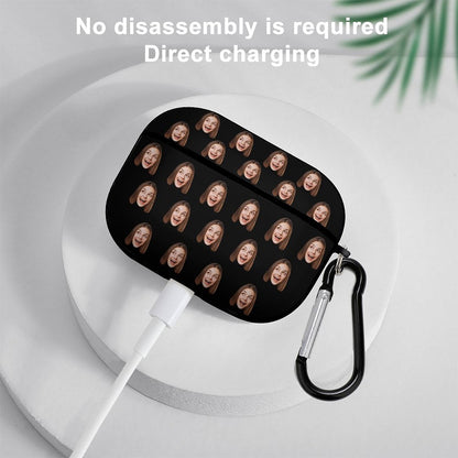 Custom Face Airpods Case Cover for Airpods Pro with Keychain