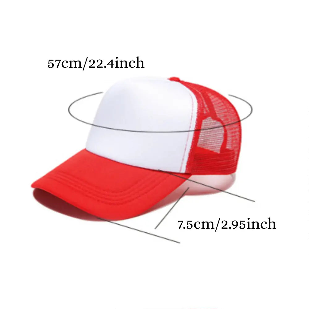 Custom Puff Print Trucker Hat Personalized Glow-in-the-dark Foam Trucker Caps for Adult Back to School Gift