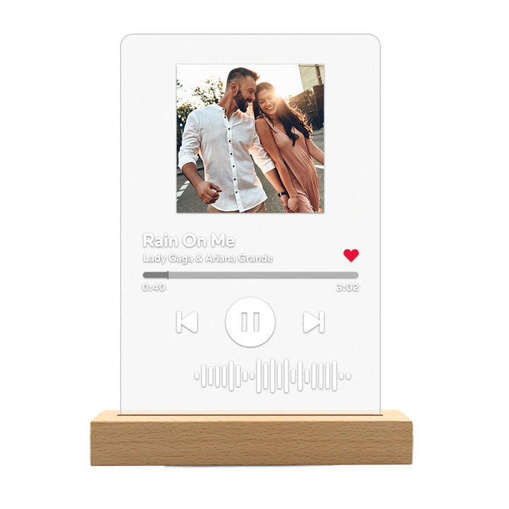 Personalized Scannable Music Code Acrylic Ornament