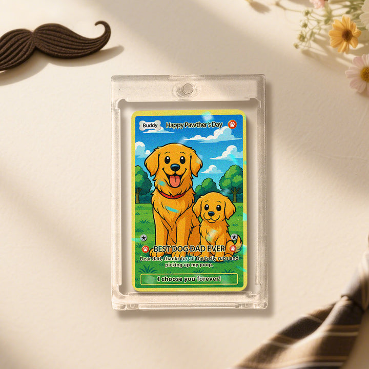 Custom Photo & Text Poke Card Game Card Gift for Pet Lover