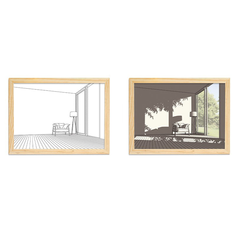 Painting Night Light Creative Sunshine Painting Lamp Home Decoration Gifts