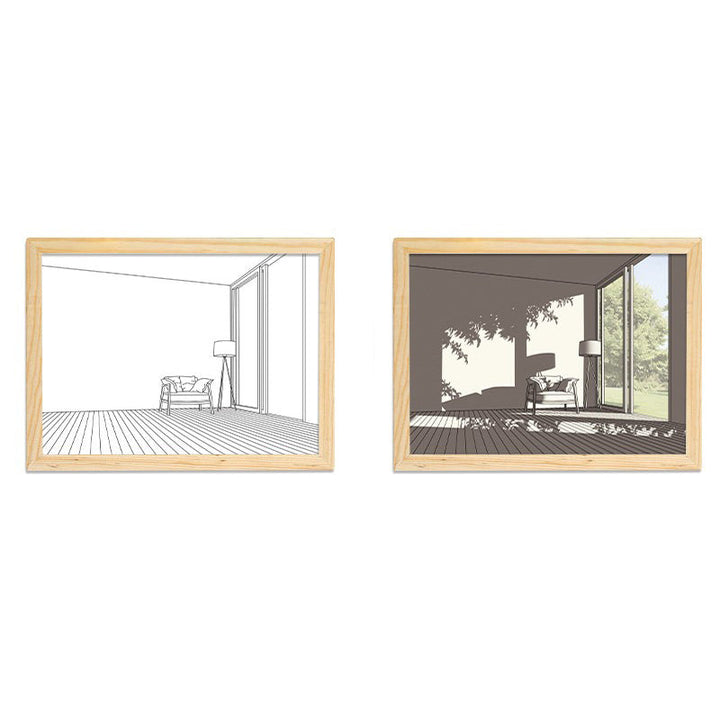 Painting Night Light Creative Sunshine Painting Lamp Home Decoration Gifts