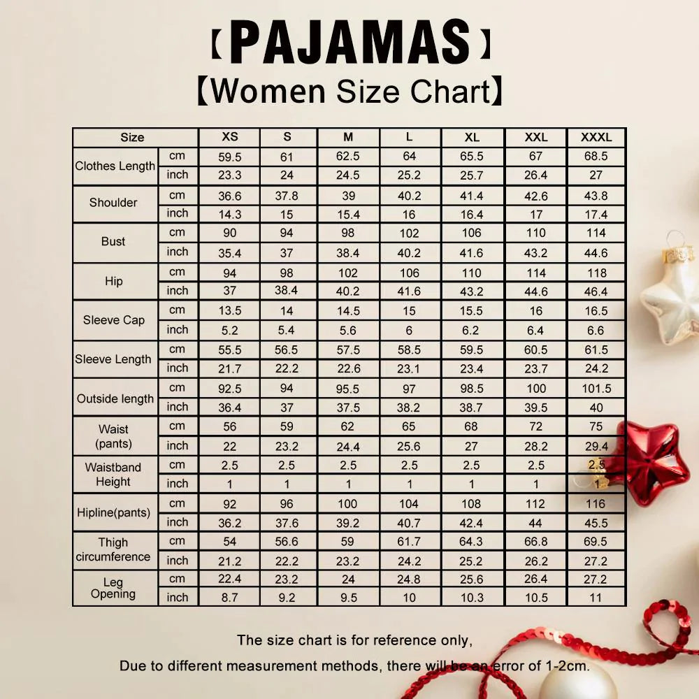 Custom Pet Photo Name Pajamas Personalised Round Neck Dog Cat Lover Pajamas Gift For Women