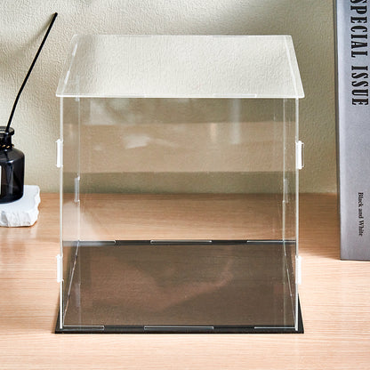 Dustproof Clear Acrylic Display Case Display Box – Protective Box for 4 People Bobbleheads Collectibles