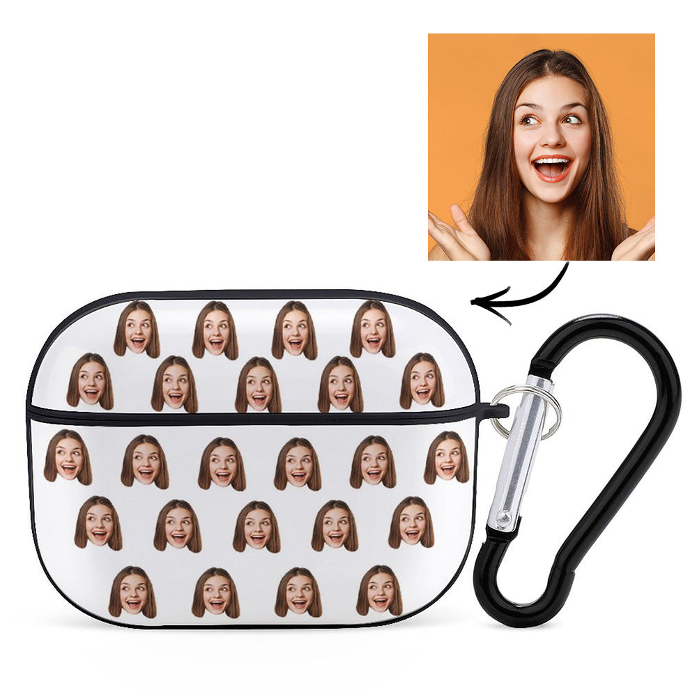 Custom Face Airpods Case Cover for Airpods Pro with Keychain