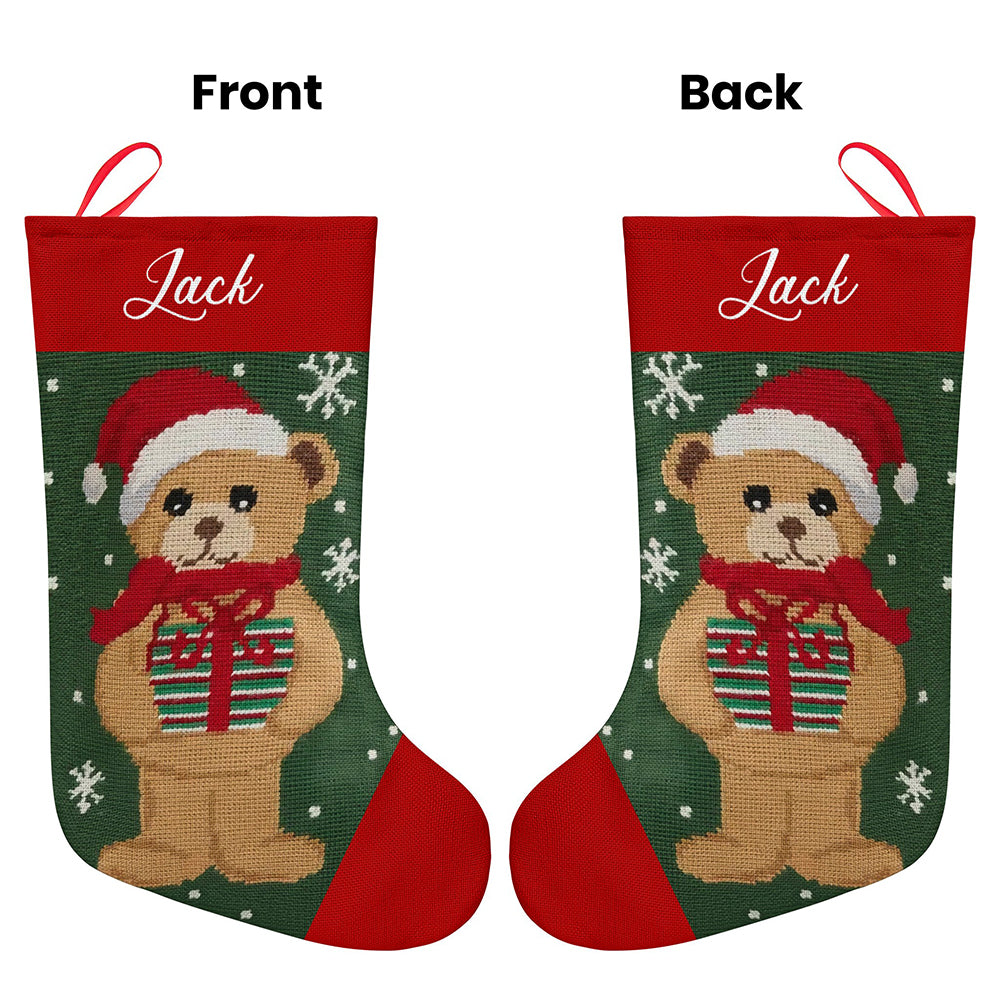 Personalized Christmas Stockings Custom Name Christmas Stocking