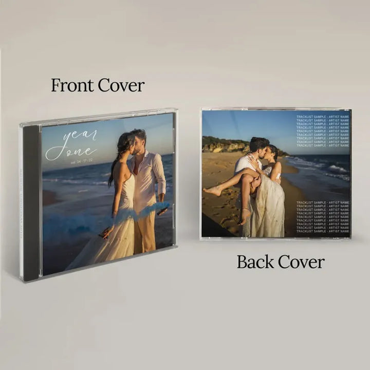 Custom CD & Jewel Case 5/16 Songs Custom CD Mixtape Personalized Custom CD Album Valentine's Day Anniversary Wedding Gift