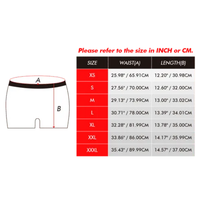 Custom Face Christmas Underwear Men's Boxers Briefs