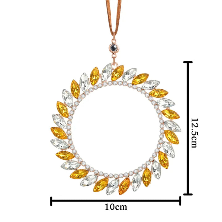 Personalized Photo Wreath Projection Ornaments Christmas Tree Decoration Ornaments for Christmas Gifts