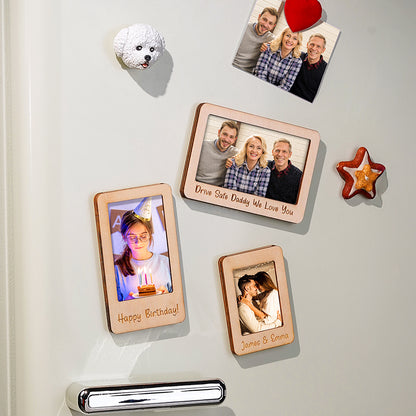 Personalized Photo Frame Car Sun Visor Clip Car Accessories Decoration Gift for Him