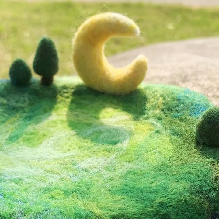 Stylish Felt Tray Decoration for Home Decoration Elegant Display