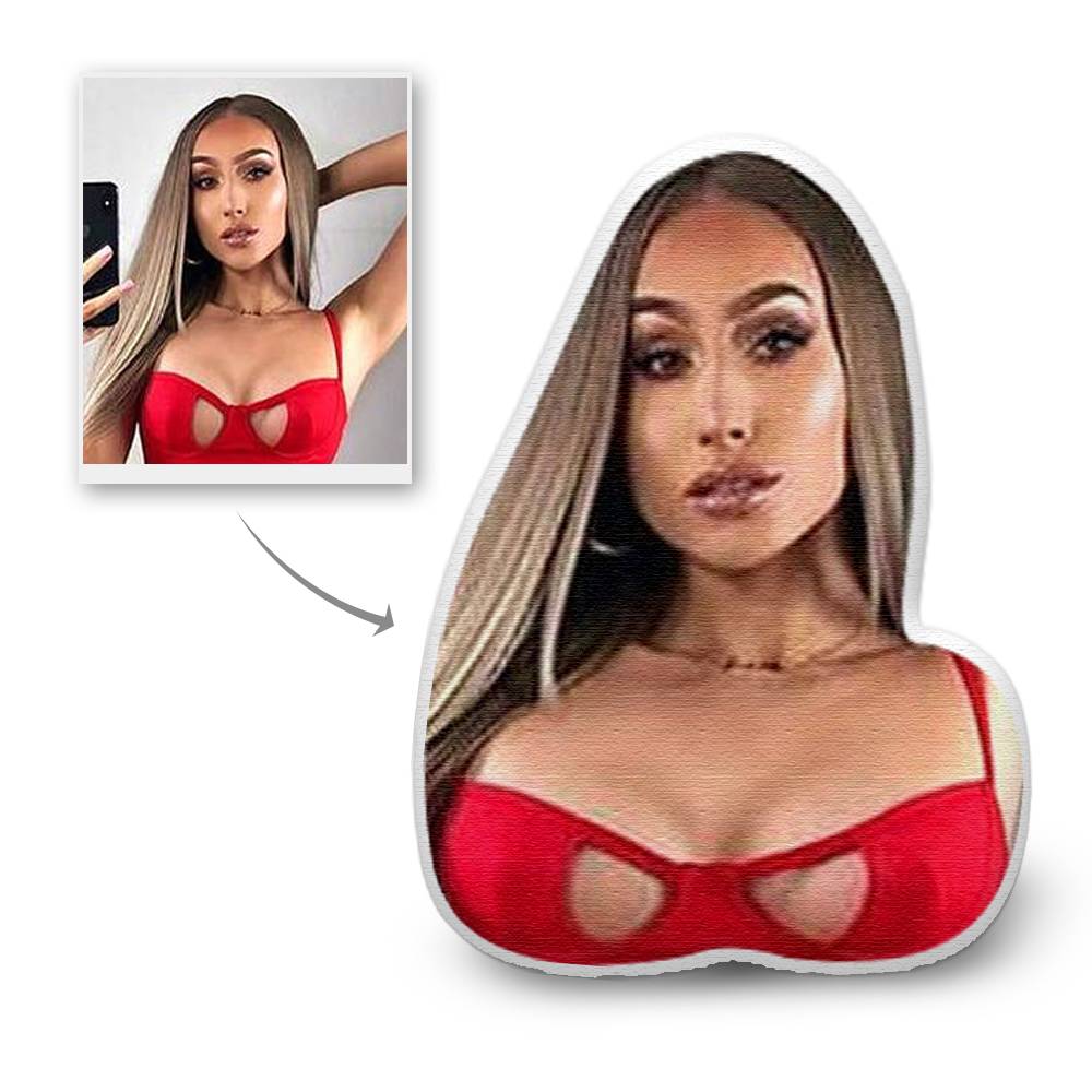 Custom Funny Face Pillow 3D Portrait Pillow with Picture