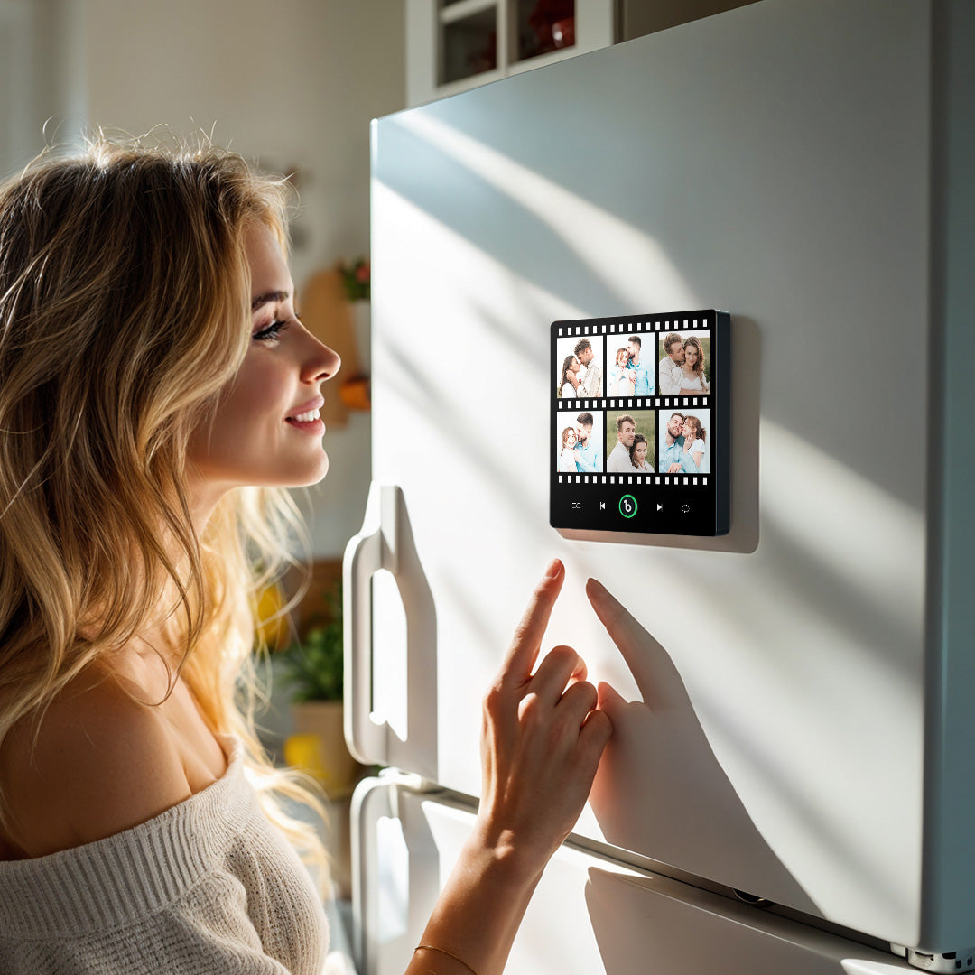 FridgeBeats Frameless New 4.0 Upgrade Custom Music Fridge Magnet Film Style Fridge Magnet Gift for Lover