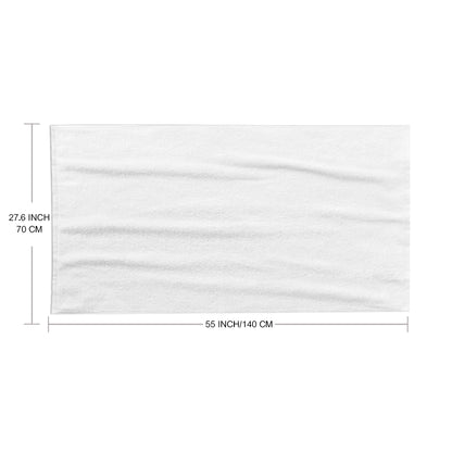 Customized Name Beach Towel Personalized Funny Pool Towels