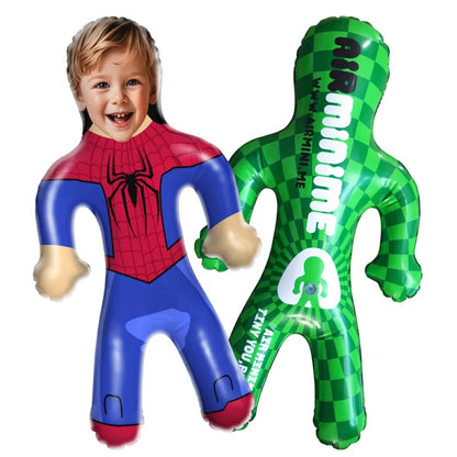 Custom Face Hero Character Blow Up Dolls Funny Inflatable Balloon Custom Air Doll for Party Favors