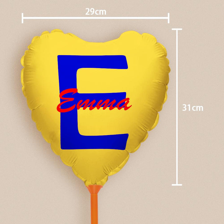 Personalized Name Balloons Decoration for Birthday Anniversary Wedding