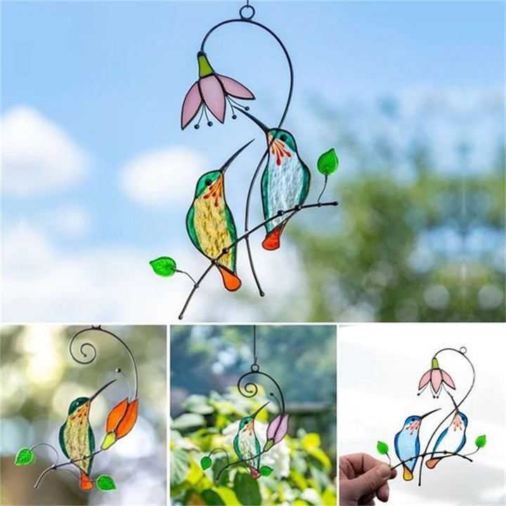 Suncatchers Red Birds Sun Catcher Wall Window Hangings Unique Gifts