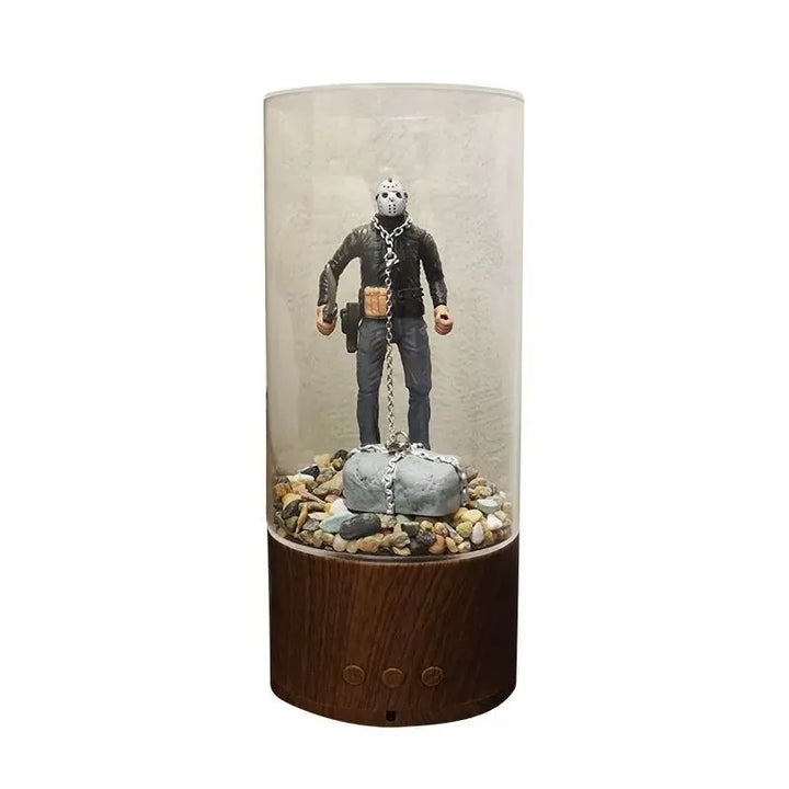 Halloween Character Plastic Night Light – Spooky Desktop Decoration