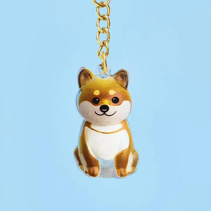 Dog Hair Collector Keychain Bag Charm Memorial Storage Box without Text Sentimental Perfect for Storing Pet Hair Gift for Dog Lovers
