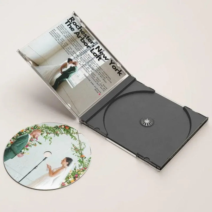 Custom CD & Jewel Case 5/16 Songs Custom CD Mixtape Personalized Custom CD Album Valentine's Day Anniversary Wedding Gift