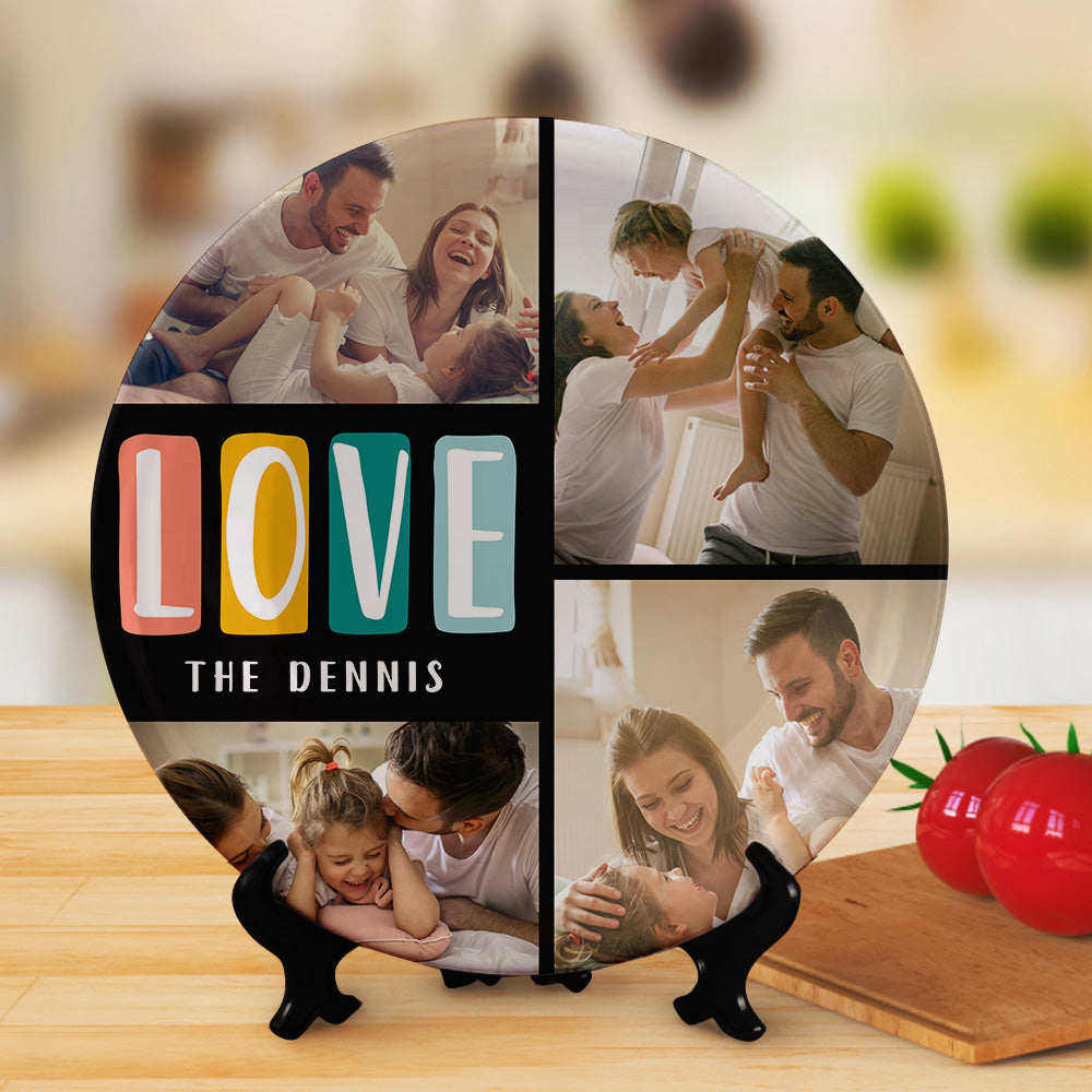 Personalized Photo Ceramics Decorative Plate