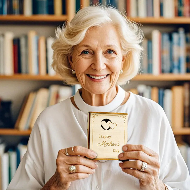 Best Music Gift Box for Girlfriend Custom Photo Music Box with Song or Your Voice Mother‘s Day Gift