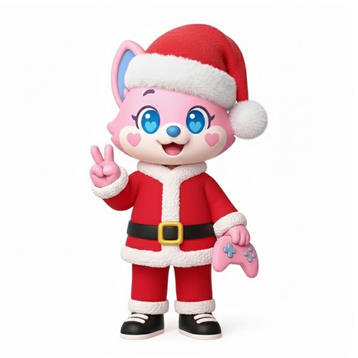 Custom Cute 3D Mini Figure Christmas Desk Figurine Based on Your Picture Cute and Professional Style Christmas Gift