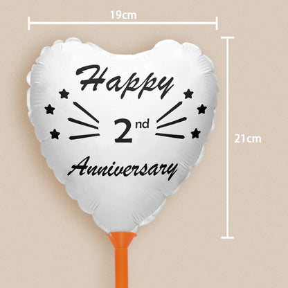 Custom Happy Anniversary Balloons For Anniversary Party Decorations