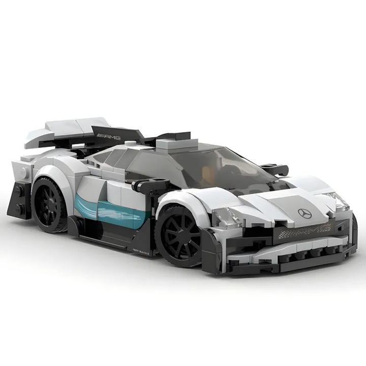 Mercedes-AMG ONE Creative Vehicle Racing Car Building Blocks Construction Toy Brick Figures Gift for Car Lover