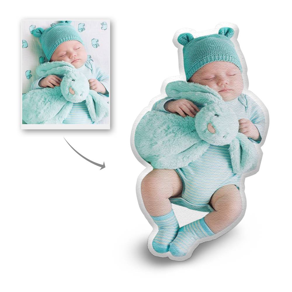 Personalized Shaped Pillow with Photo Custom 3D Portrait Pillow