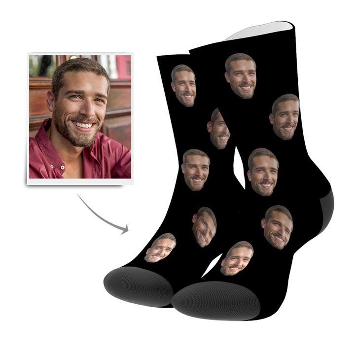 Custom Face Socks Personalized Photo Sock
