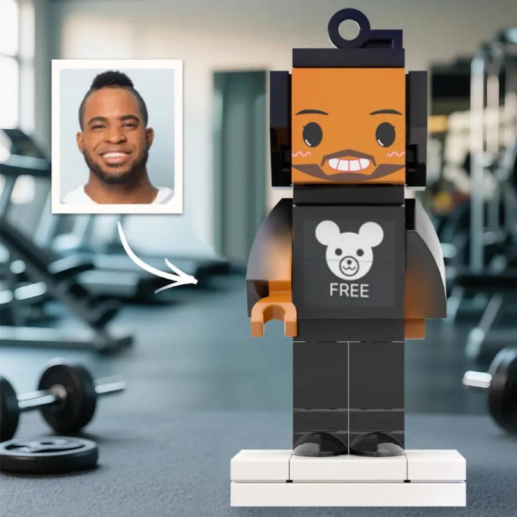 Full Body Customizable 1 Person Custom Mini Brick Figures Gifts For Boyfriend
