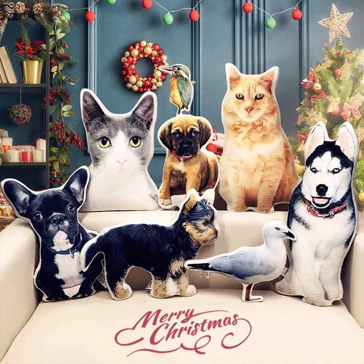 Custom Photo Pillow, Custom Face Pillow, 3D Portrait Pillow