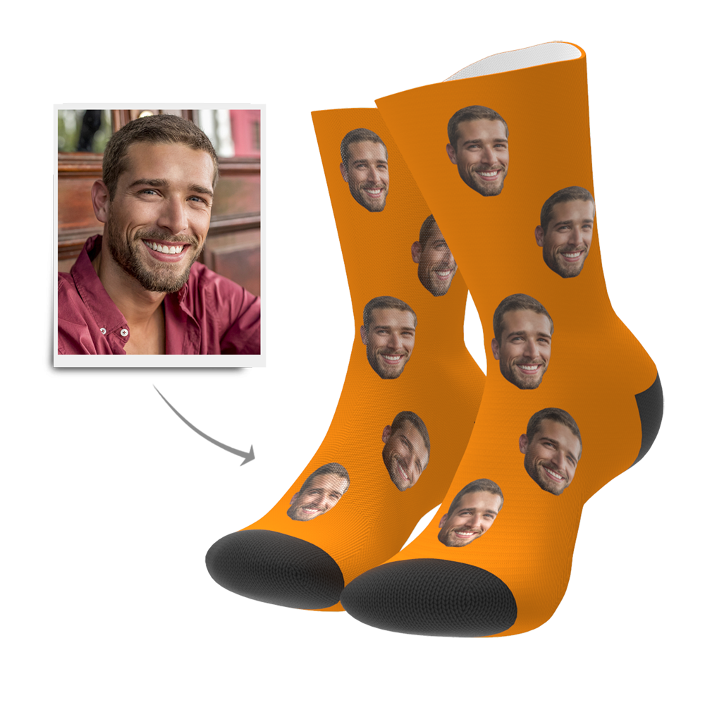 Custom Face Socks Personalized Photo Sock
