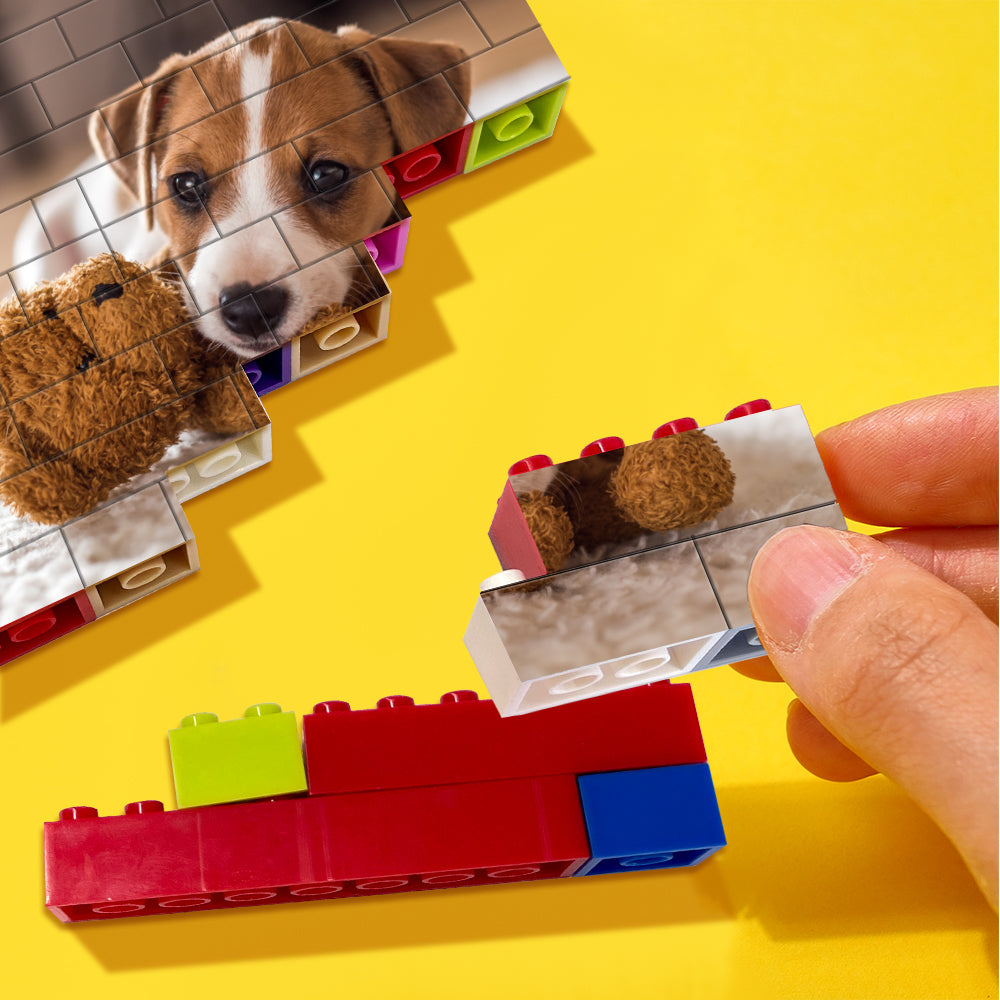 Custom Colors Brick Puzzles Personalized Photo Building Block