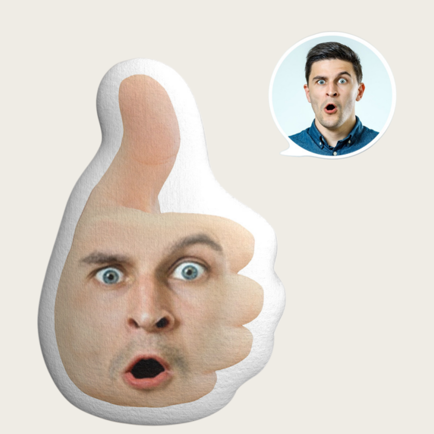 Custom Face Pillow – Funny Personalized Cushion Gift for Christmas