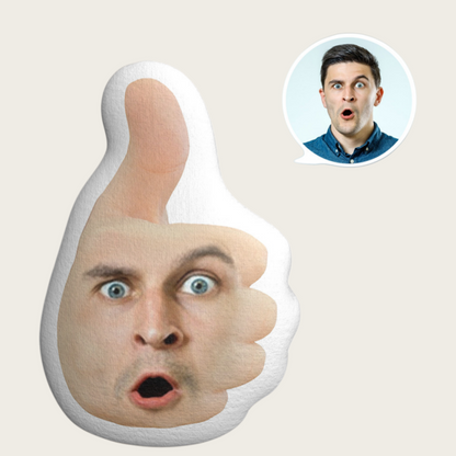 Custom Face Pillow – Funny Personalized Cushion Gift for Christmas