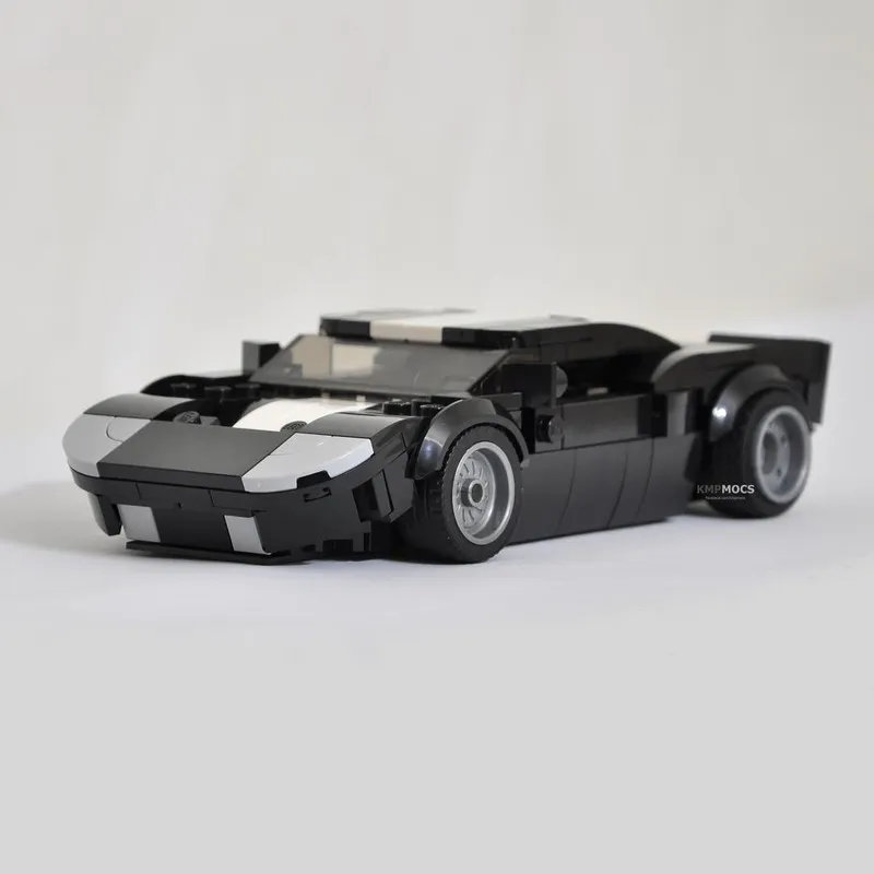 Creative Vehicle Racing Car Building Blocks Construction Toy Brick Figures Gift for Car Lover