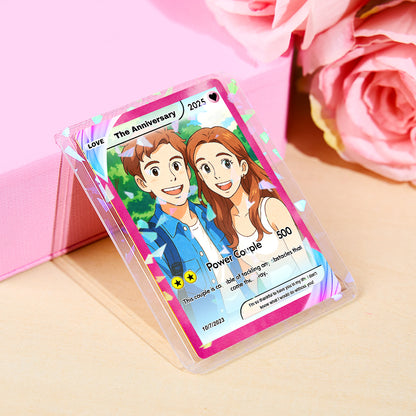 Valentine's Day Poke Card Custom Poke Card Gift For Couple Valentine's Day Gift Custom Poke Present