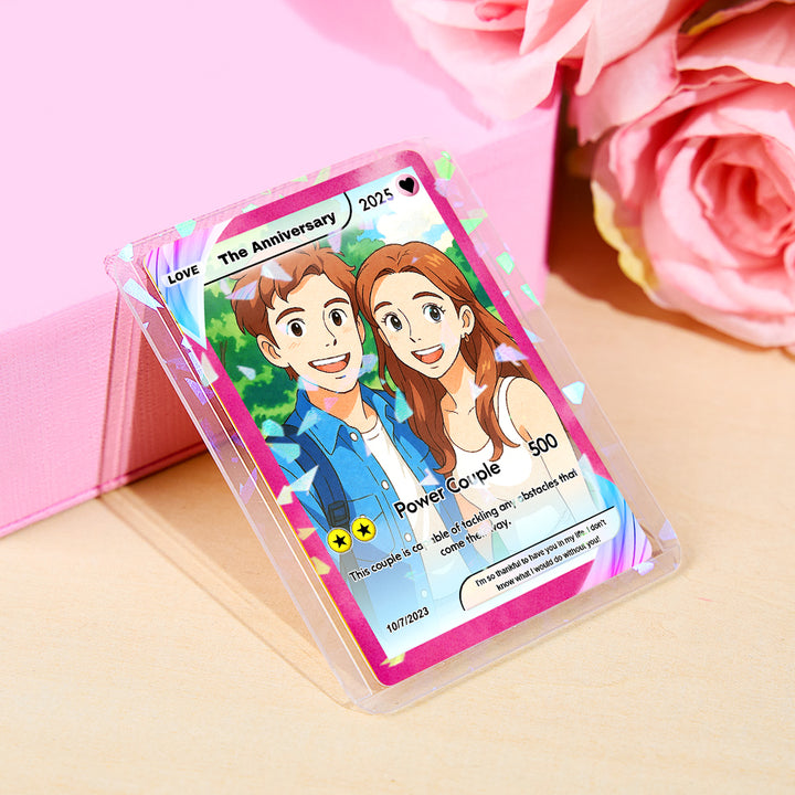 Valentine's Day Poke Card Custom Poke Card Gift For Couple Valentine's Day Gift Custom Poke Present