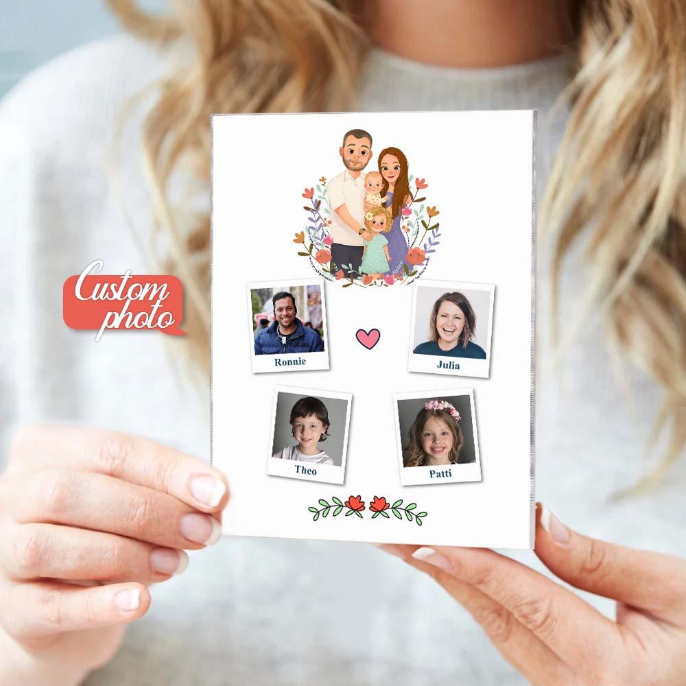 My Family Photo Plaque Best Famliy Gift