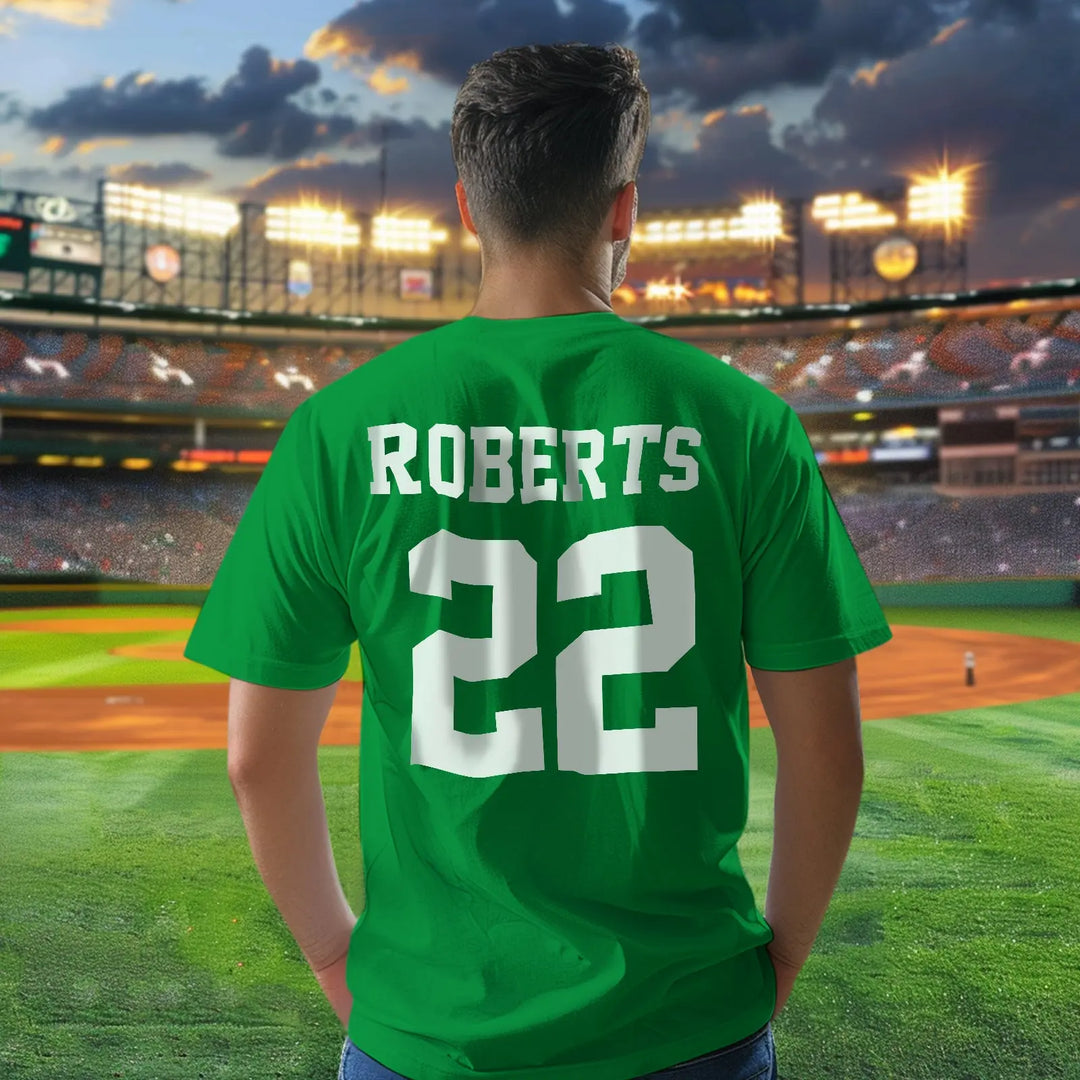 Personalized Football Name & Number Sports T-Shirt Back to School Gifts