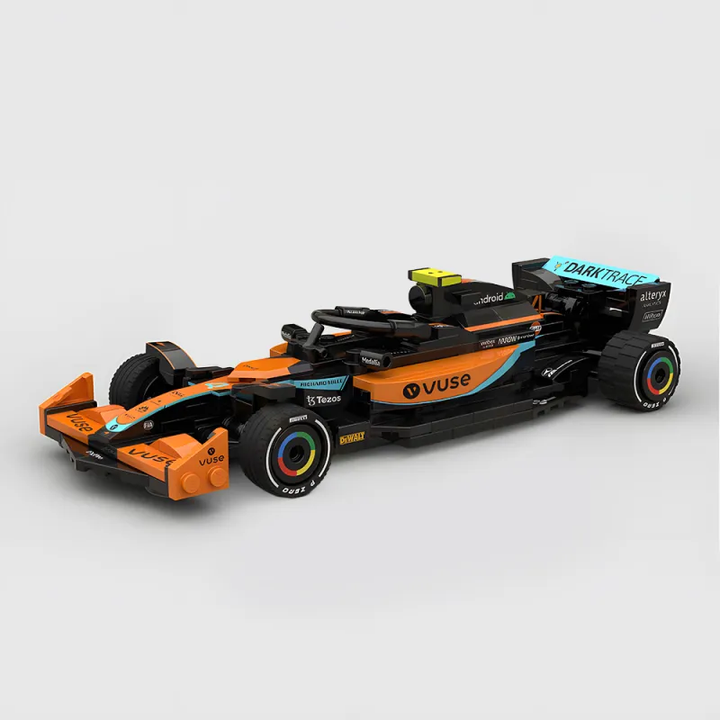 Formula 1 McLaren MCL36 Creative Vehicle Racing Car Building Blocks Construction Toy Brick Figures Gift for Car Lover