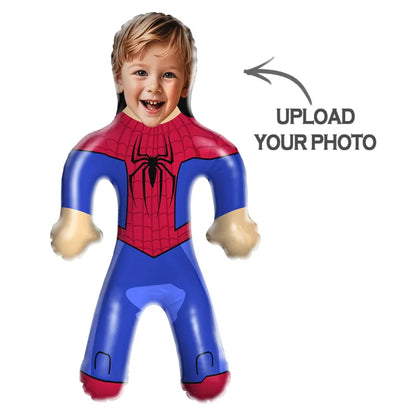 Custom Face Hero Character Blow Up Dolls Funny Inflatable Balloon Custom Air Doll for Party Favors