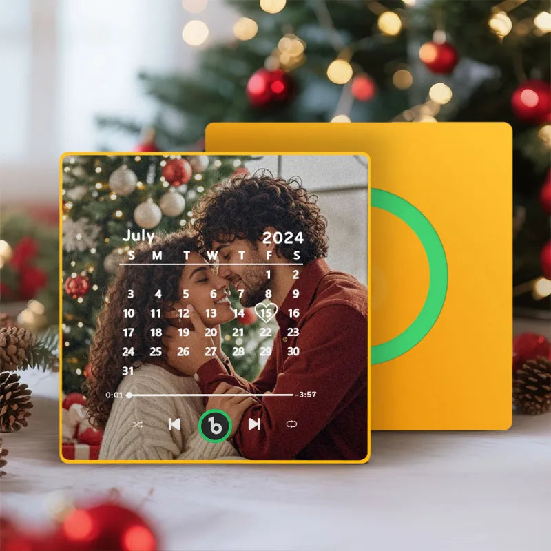 FridgeBeats Framed Custom Music Fridge Magnet That Can Play Music Magnet Supports Bluetooth Connectivity Christmas Gift