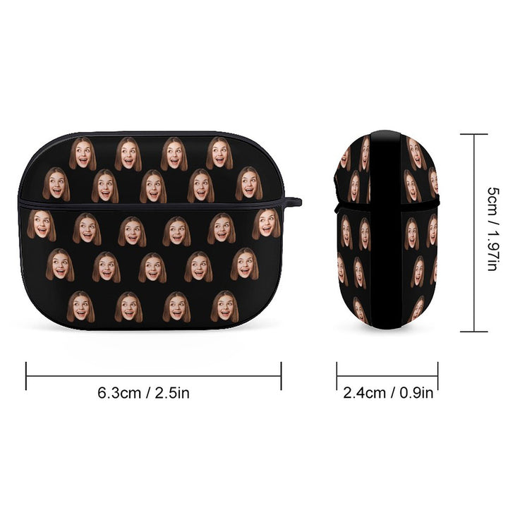 Custom Face Airpods Case Cover for Airpods Pro with Keychain