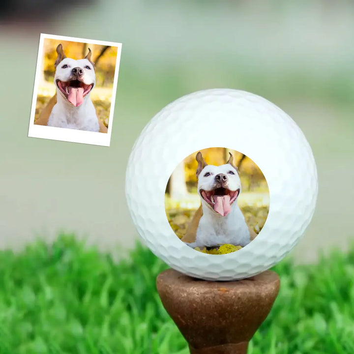Custom Golf Ball with Picture Gift for Golf Lover