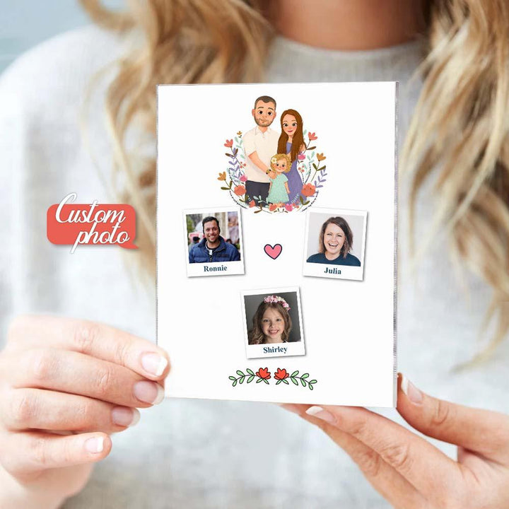 My Family Photo Plaque Best Famliy Gift