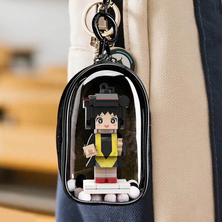 Custom Mini Brick Figures Full Body Customizable 1 Person Gift For Her Graduation Gift